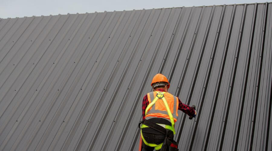 Professional metal roof installation services in Nora, IL